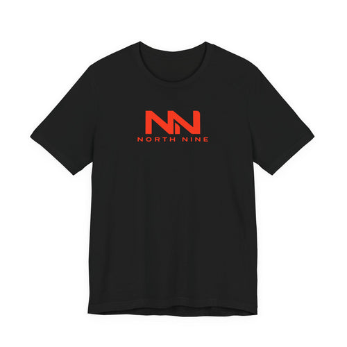 Golf Swing Retro Illustration Tee | Member.Guest. logo front