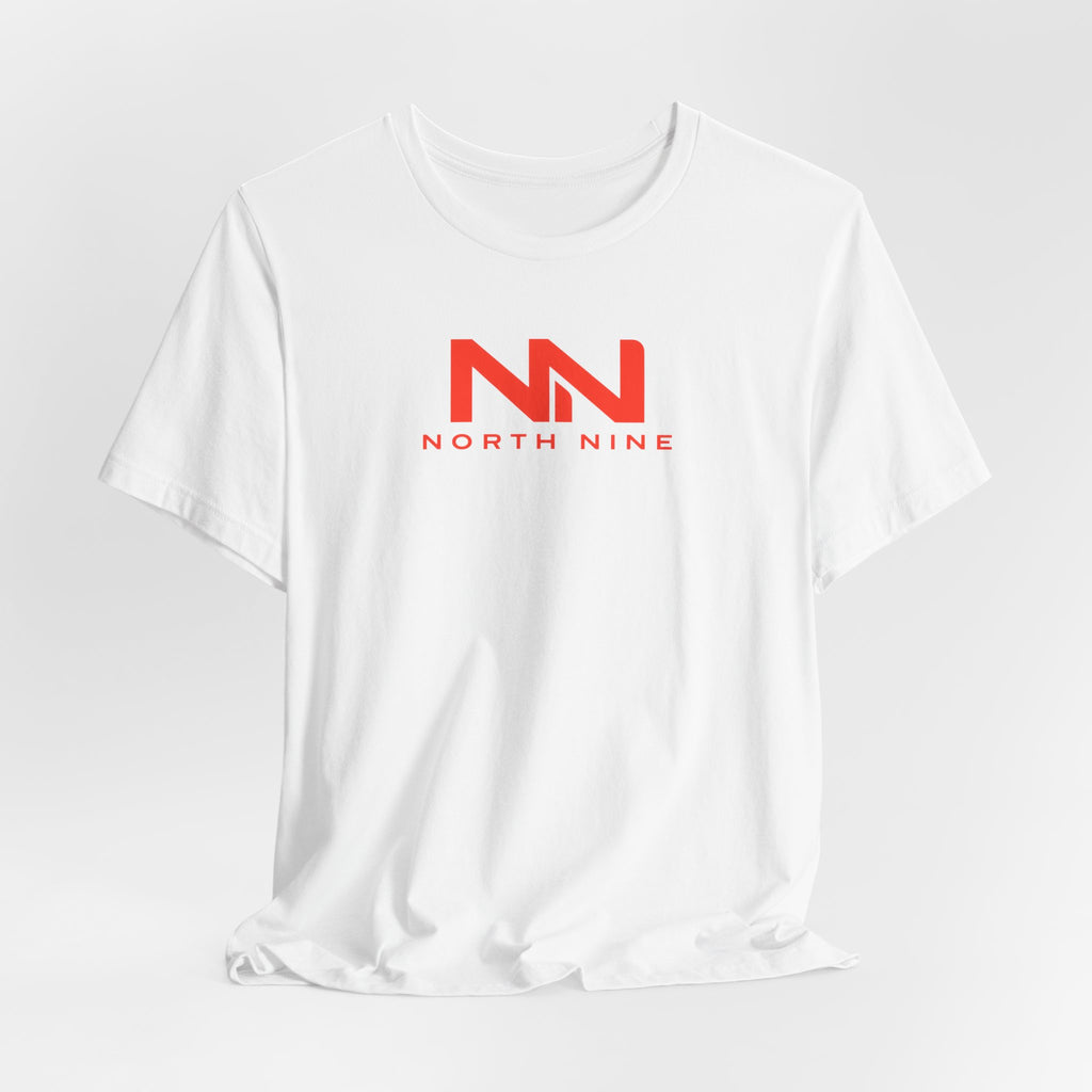 Golf Swing Retro Illustration Tee | Member.Guest. logo front