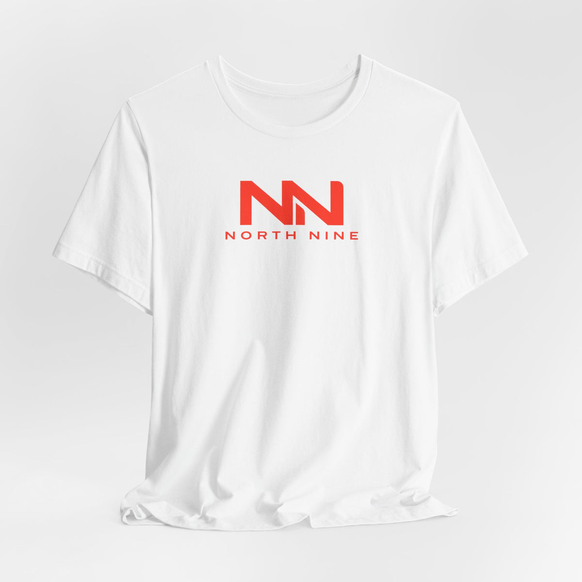 Golf Swing Retro Illustration Tee | Member.Guest. logo front