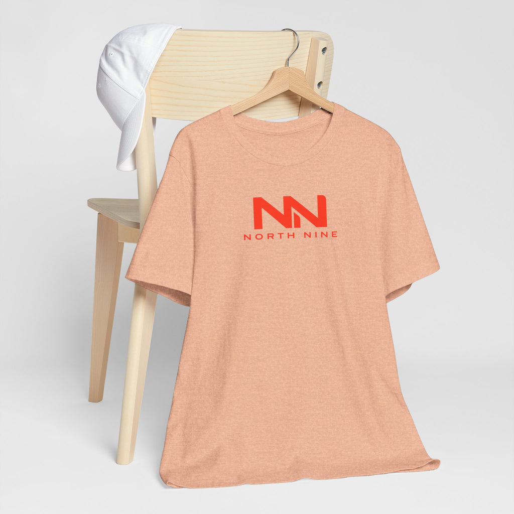 Golf Swing Retro Illustration Tee | Member.Guest. logo front