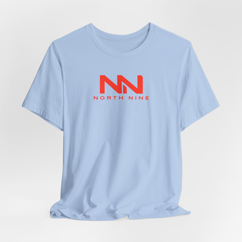 Golf Swing Retro Illustration Tee | Member.Guest. logo front