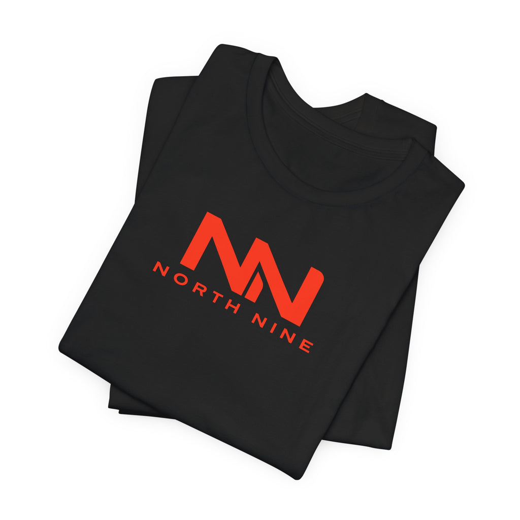 Golf Swing Retro Illustration Tee | Member.Guest. logo front