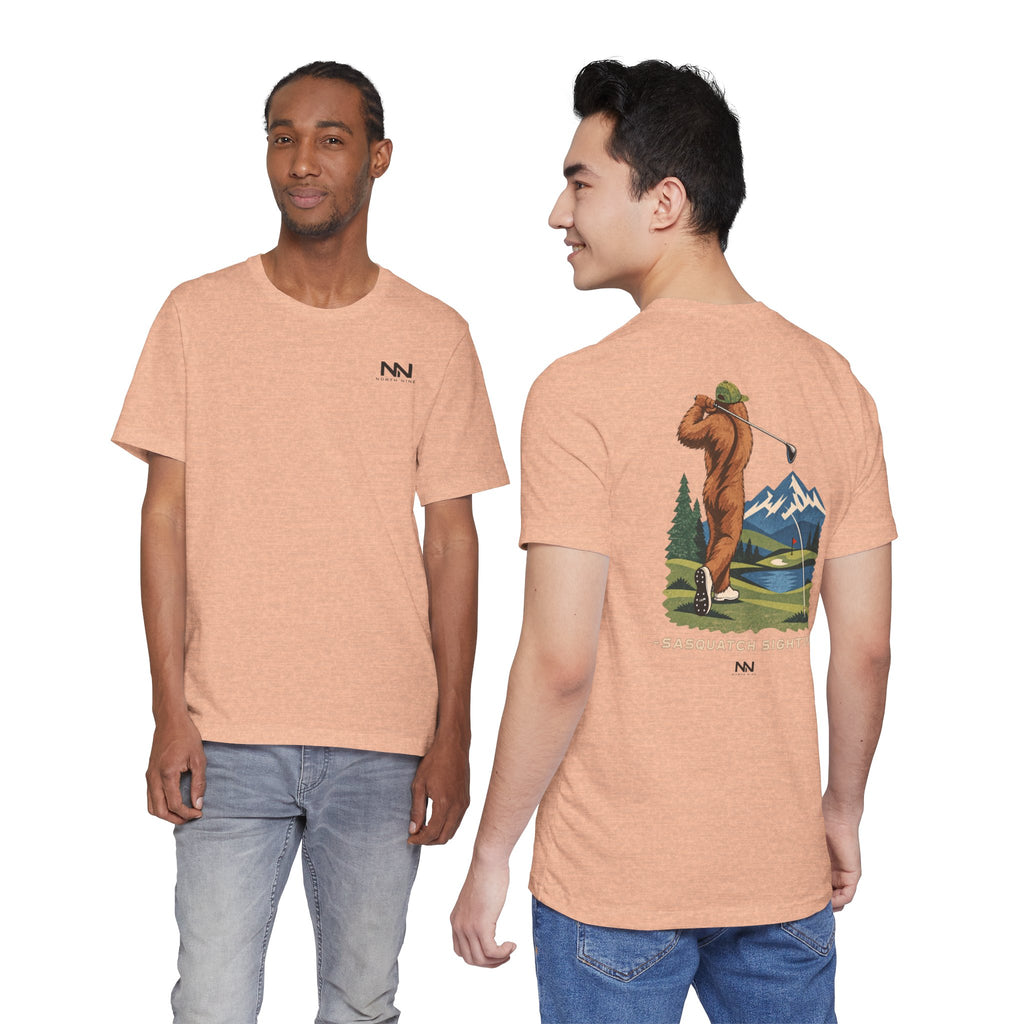 Golfing Sasquatch Tee | Sasquatch Sighting Graphic T-Shirt