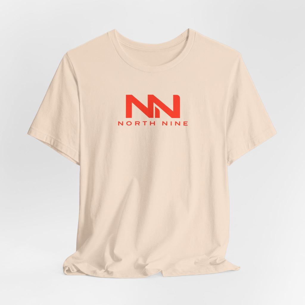 Golf Swing Retro Illustration Tee | Member.Guest. logo front