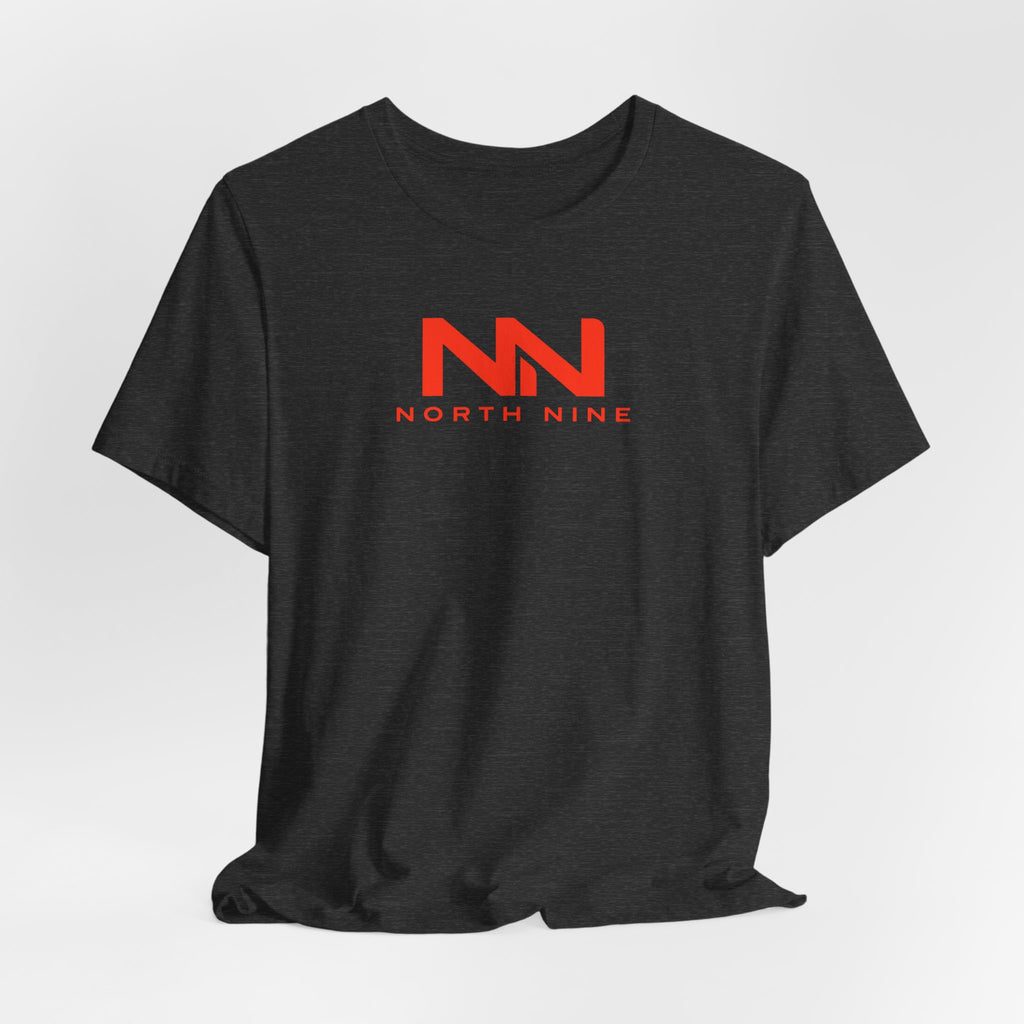 Golf Swing Retro Illustration Tee | Member.Guest. logo front