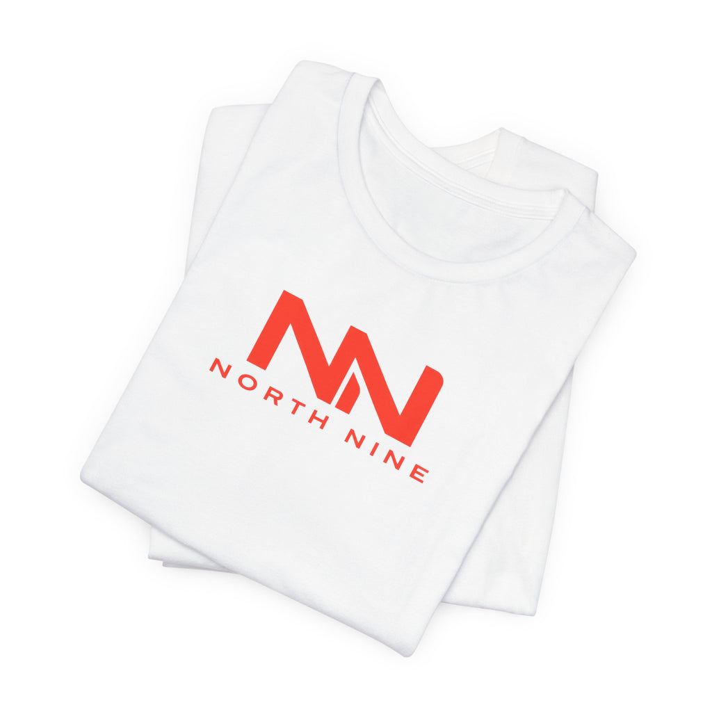 Golf Swing Retro Illustration Tee | Member.Guest. logo front